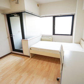 渋谷女子学生ハイツのプライベートスペース